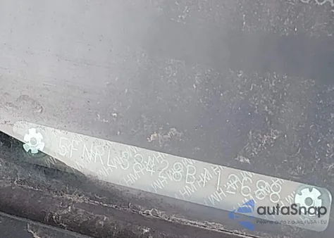 2008 Honda Odyssey Ex z USA, uszkodzony, nr VIN 5FNRL38428B112688